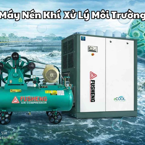 Máy nén khí xử lý môi trường: Gợi ý cấu hình trọn bộ