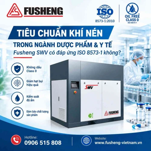 Tiêu chuẩn khí nén trong ngành dược phẩm & y tế